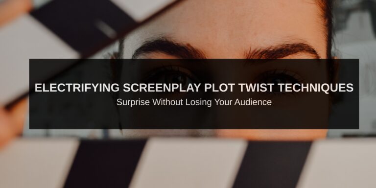Electrifying Screenplay Plot Twist Techniques: Surprise Without Losing Your Audience