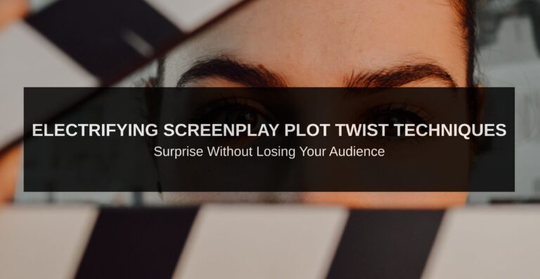 Electrifying Screenplay Plot Twist Techniques: Surprise Without Losing Your Audience
