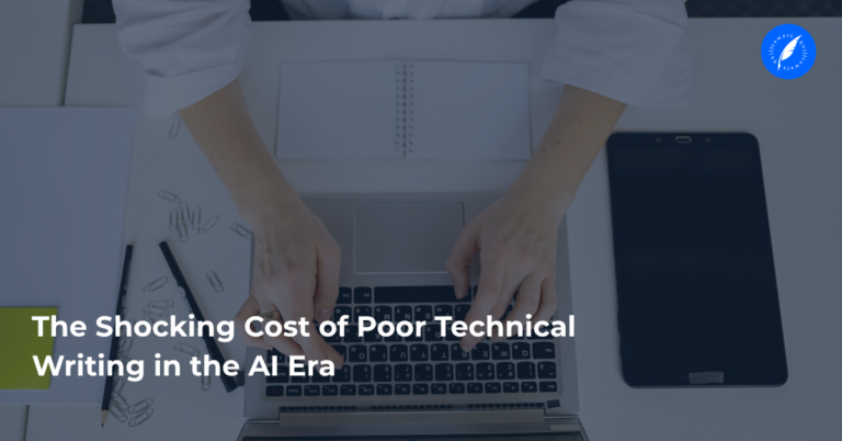 The Shocking Cost of Poor Technical Writing in the AI Era cover graphic