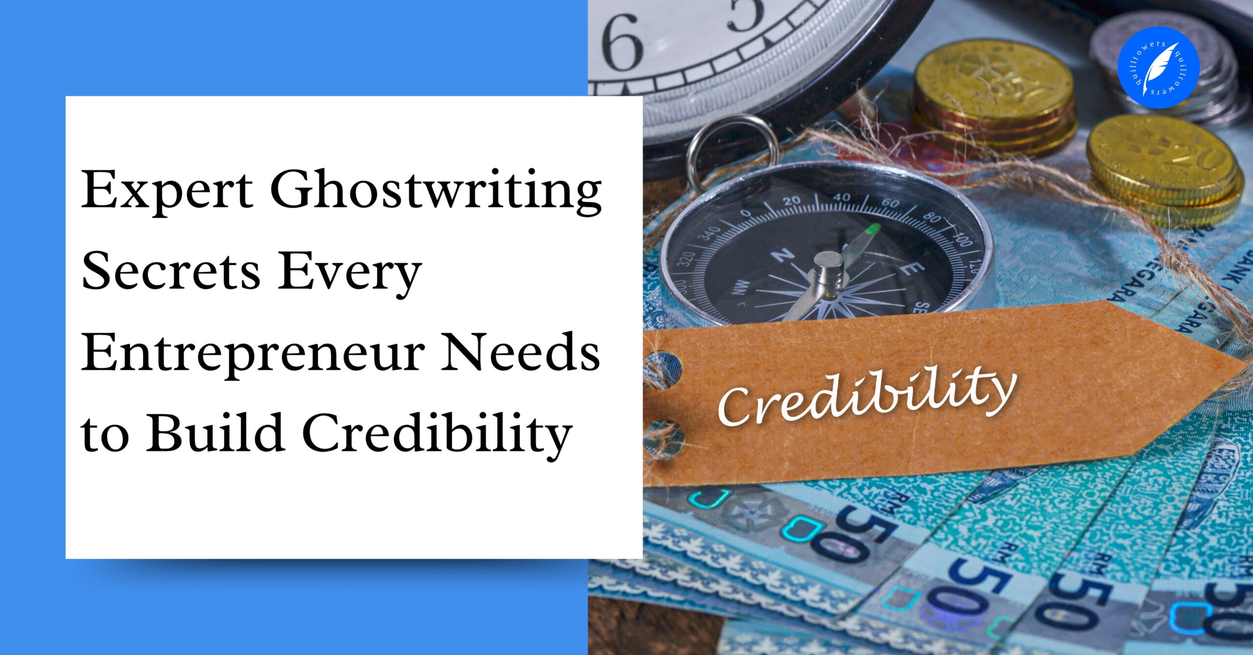 Expert ghostwriting helps an entrepreneur build credibility through thought leadership and strategic content creation.
